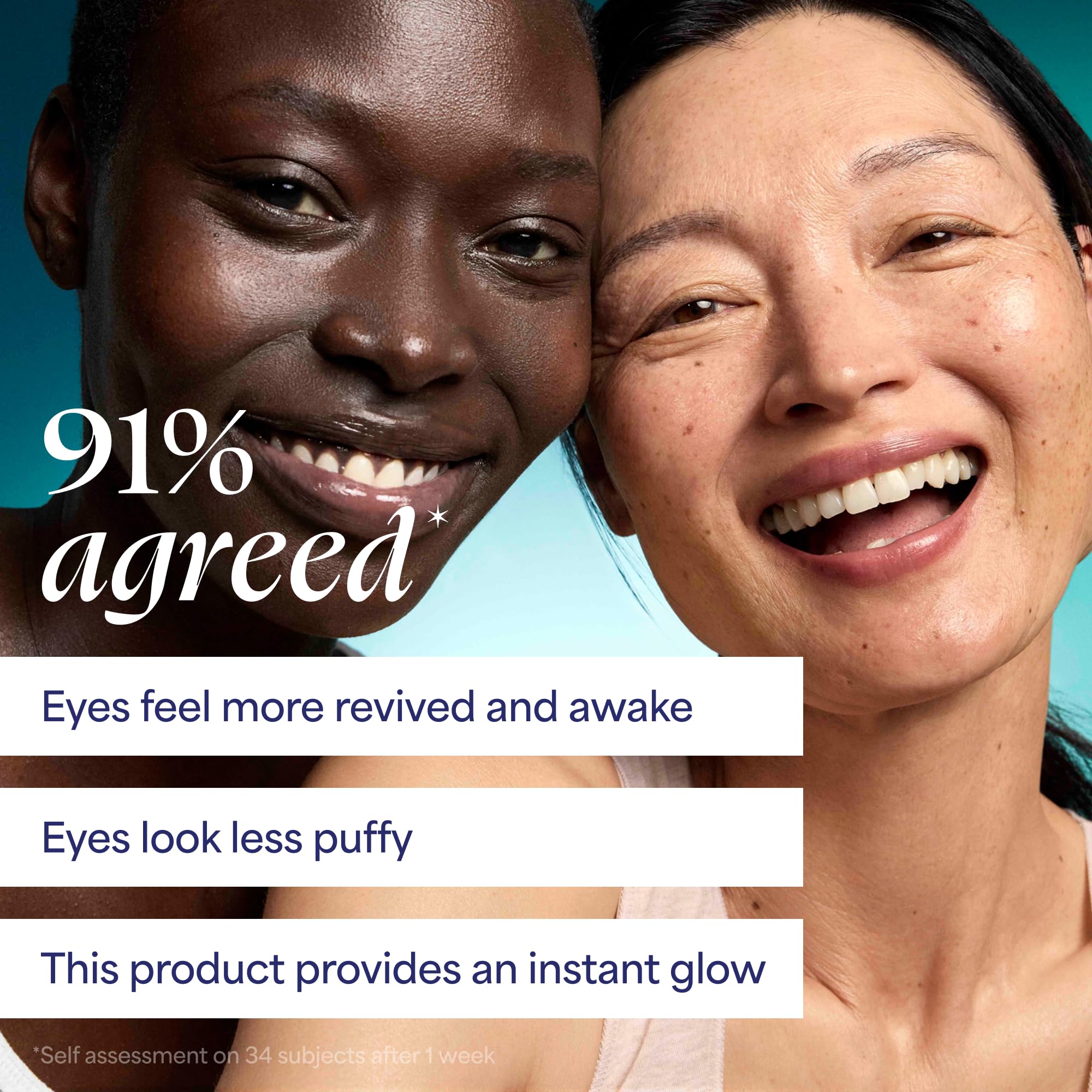 TULA Skin Care Spresso Energizing Eye Balm, Americano - Energizing & Hydrating Caffeine Under Eye Treatment for Dark Circles, Portable and Perfect to Use On-the-go, 0.35 oz.