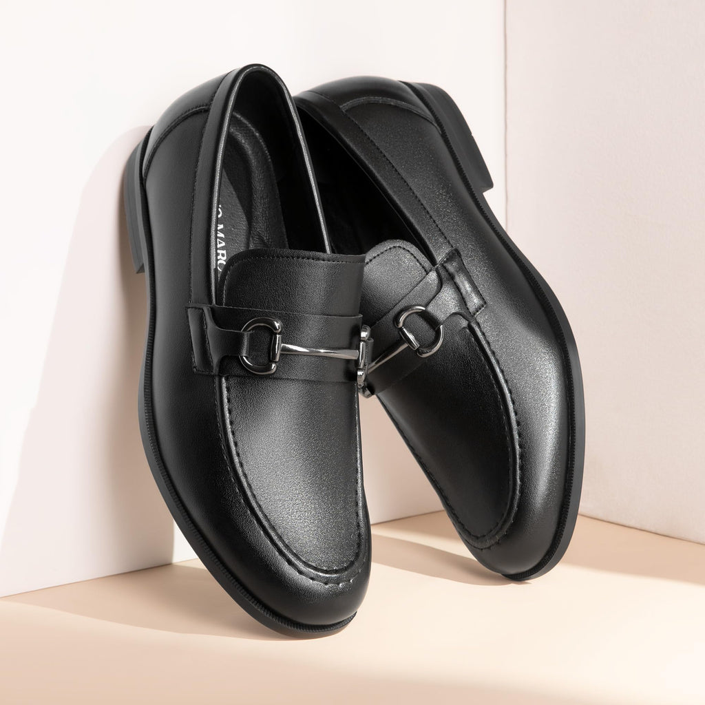 Bruno Marc Men's Dress Loafers Slip-on Formal Shoes,Size 13,Black,SBLS2410M
