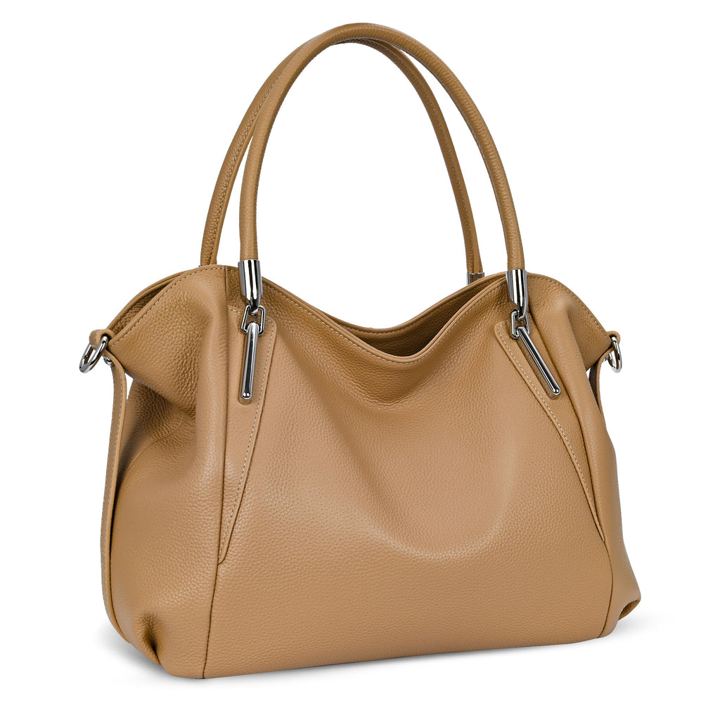 HESHE Leather Hobo Purses for Women Shoulder Bags Crossbody Purses(KI)