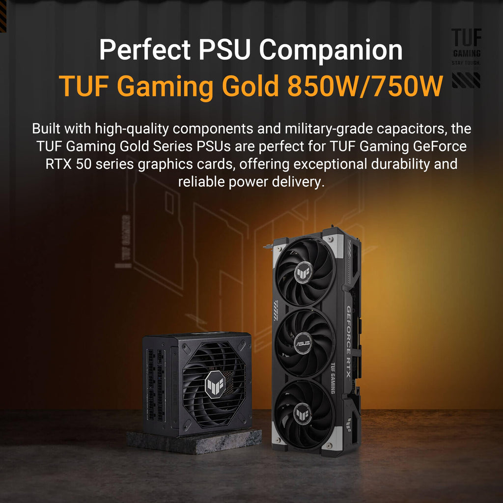ASUS TUF GeForce RTX™ 5060 Ti 8GB GDDR7 OC Edition Graphics Card, NVIDIA, Desktop (PCIe® 5.0, HDMI®/DP 2.1, 3.1-Slot, Military-Grade Components, Protective PCB Coating, Axial-tech Fans)