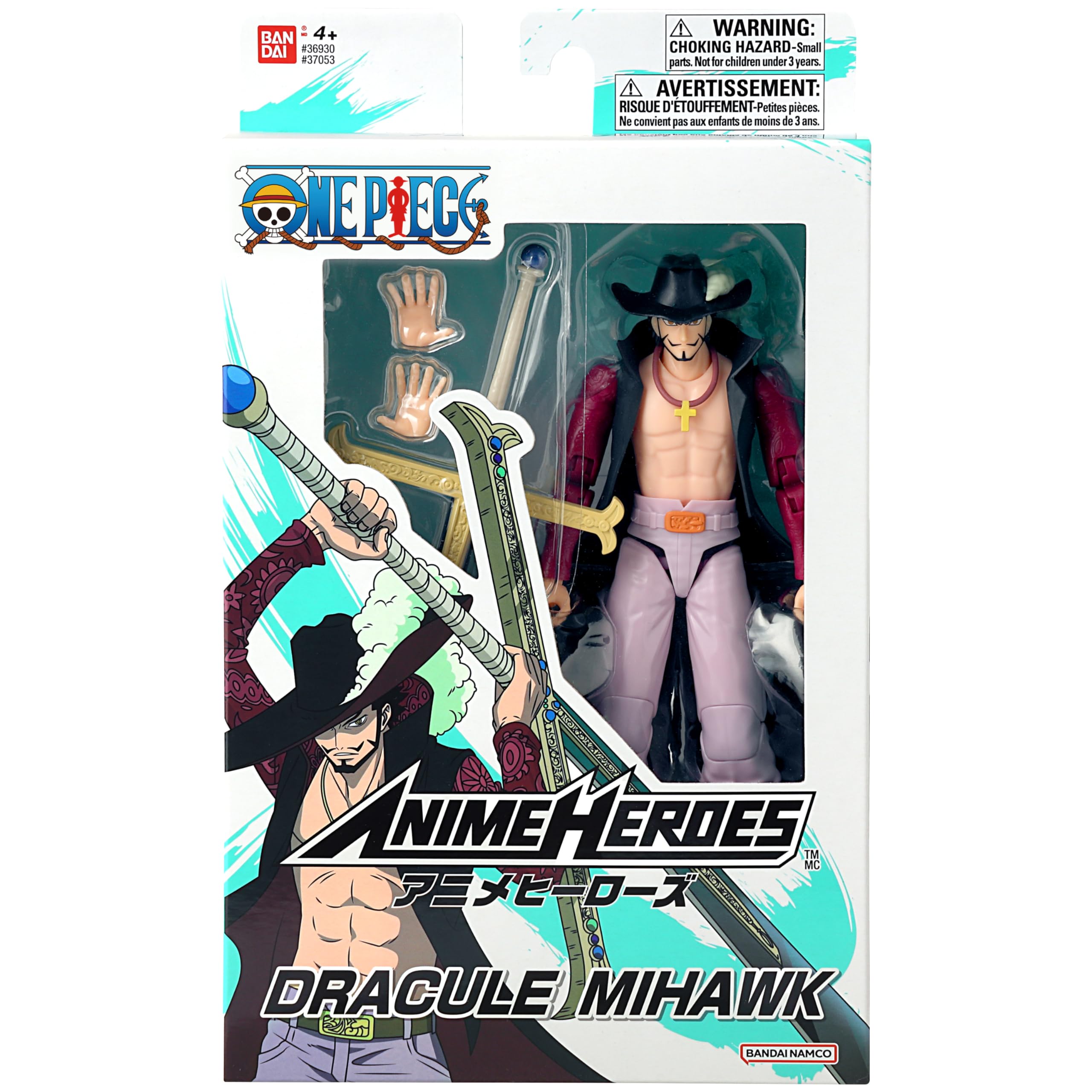 ANIME HEROES - One Piece - Dracule Mihawk Action Figure
