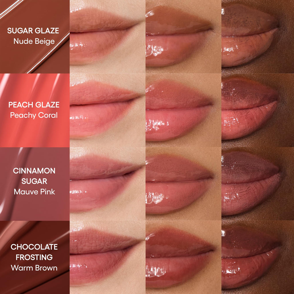 LANEIGE Glaze Craze Tinted Lip Serum: Hydrating, Lip Barrier-Boosting, Softening Lip Serum Treatment for Glossy & Buildable Shine, Nourished Lips| Korean Skin Care, Cinnamon Sugar