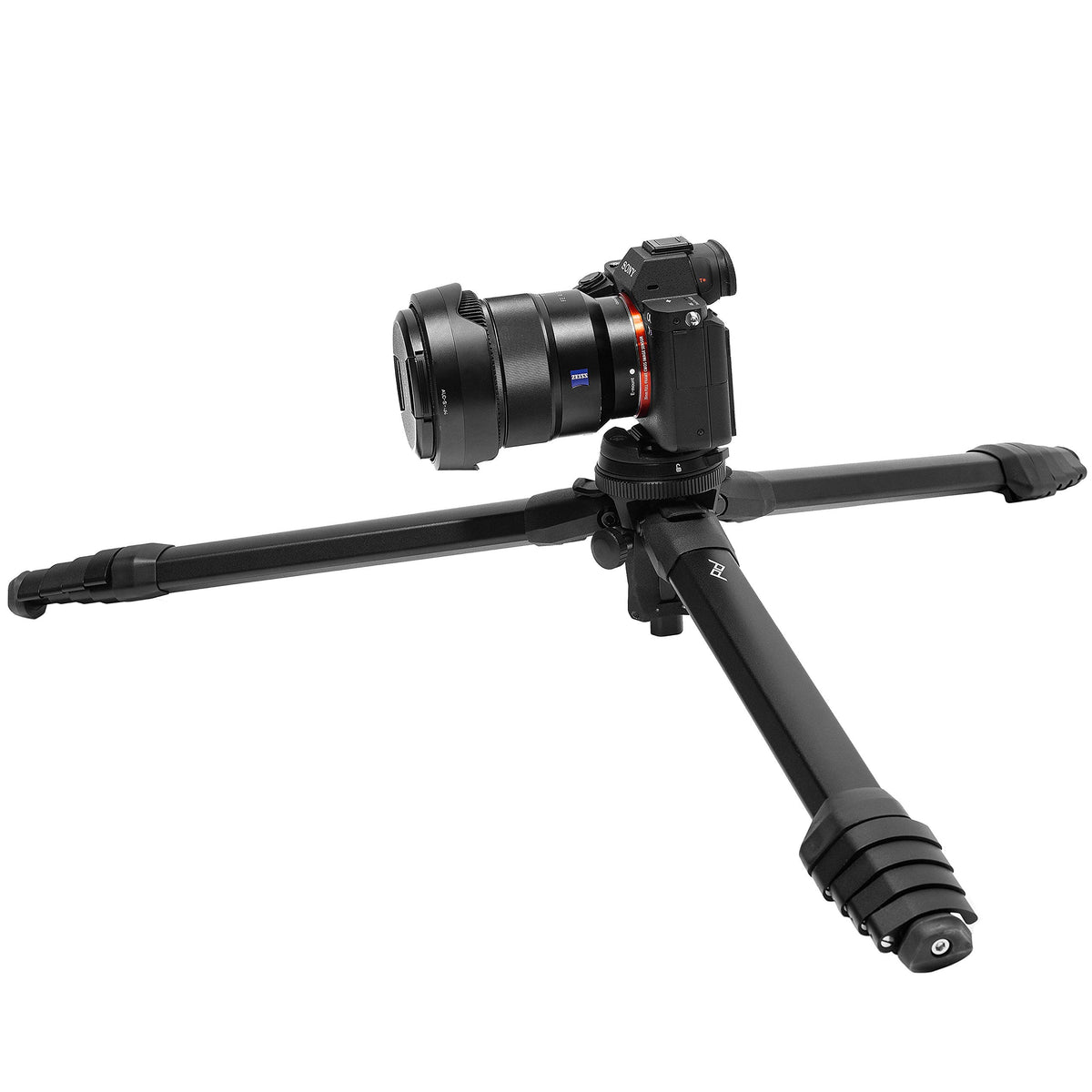 Peak Design Travel Tripod, Carbon Fiber, Compact Design, Quick Setup and Takedown, Pro-Level Stability, Ergonomic Ball Head, Compact and Portable Travel Tripod for Camera and Phone, 20 lb Capacity
