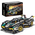 JSINMA Technic Sports Car Building Blocks Toys Boys or Adults Kits 1:14 MOC Lambo V12 Building Set Speed Champions Raceing Car Model Vehicle Set for 10 12 14+ Year Boys(1012pcs)