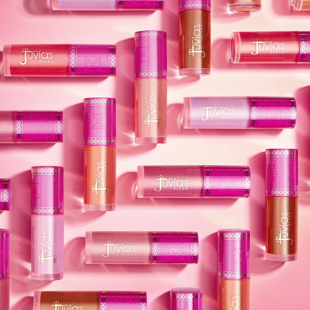 Juvia's Place Blushed Liquid BlushLighter - Pink Lady Glow - Liquid Blush for Cheeks with Luminous Glow, Long-Wearing, Buildable & Highly-Pigmented Makeup, Easy to Blend