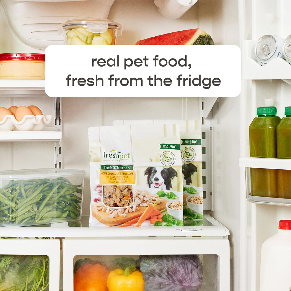 Freshpet Fresh Dog Food, Slice & Serve Roll, Complete Nutrition Chicken Recipe, 1.5 lb.