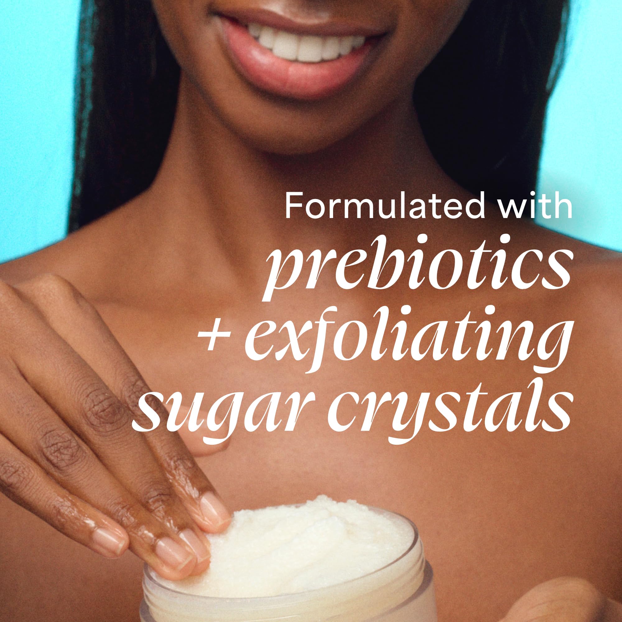 TULA Skin Care So Polished Exfoliating Body Scrub - Gently Exfoliates with Prebiotics, Coconut Oil, and Sugar for Reviving Exfoliation and Glow, 9.0 OZ