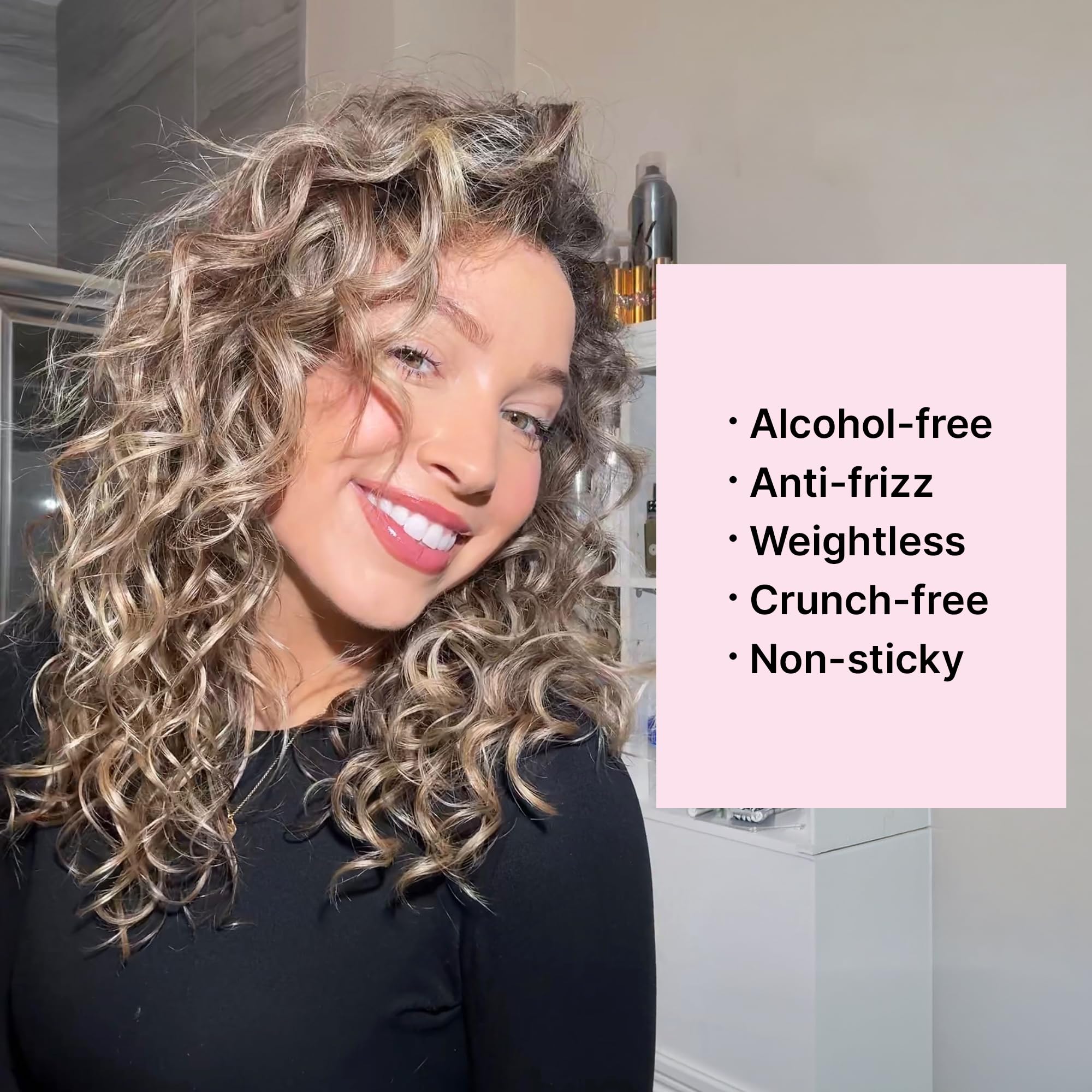 COLOR WOW Dream Coat for Curly Hair – Frizz-Free Curls Made Easy, Moisture-Boosting Spray, Curl-Enhancing Formula