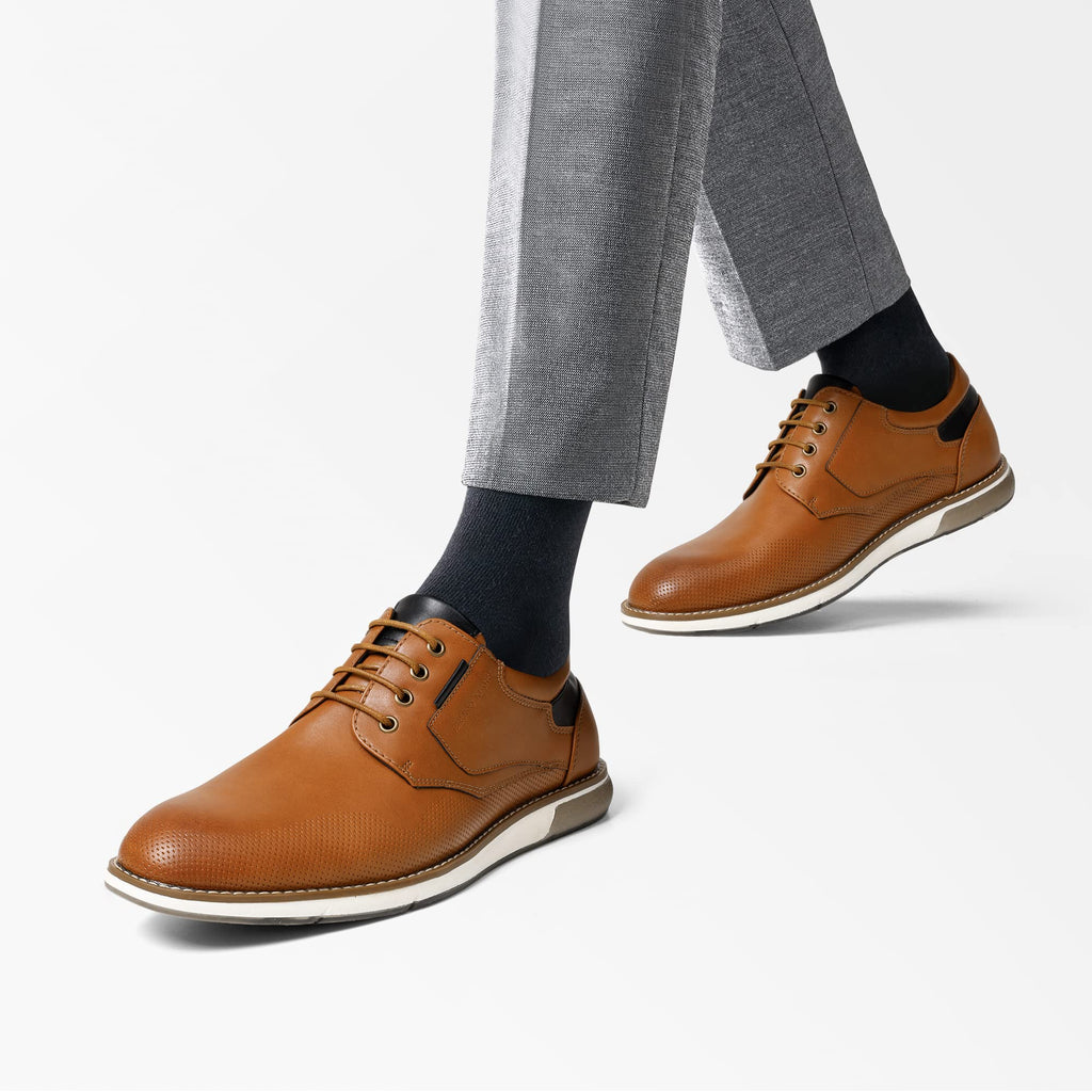 Bruno Marc Men's Casual Dress Shoes,Size 13,Brown,SBOX2336M
