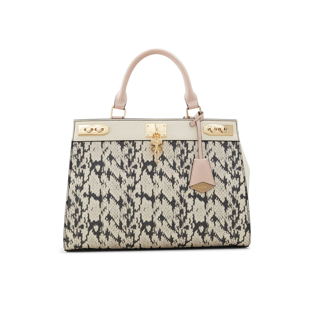 ALDO Women's Dreiddaa Tote Bag, Black/White