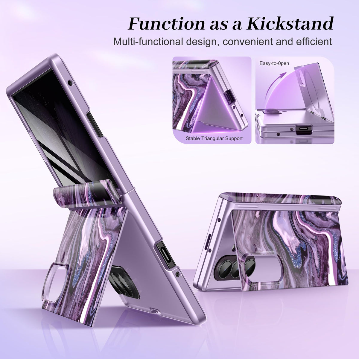 GVIEWIN for Samsung Galaxy Z Fold 8 Ultra Case Compatible with Magsafe