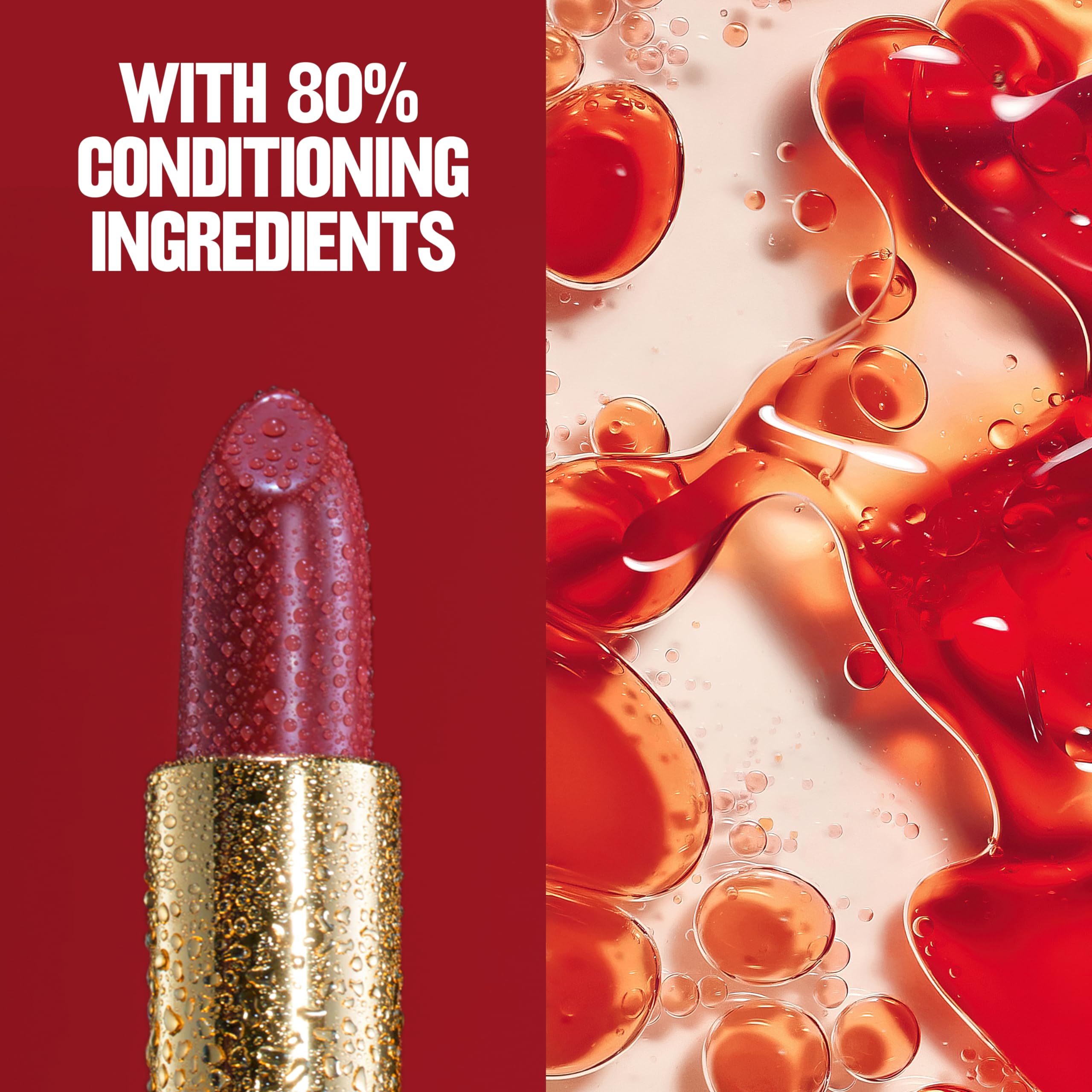 Revlon Super Lustrous Lipstick, Creamy Formula For Soft, Fuller-Looking Lips, Moisturized Feel, 628 Peach Me, 0.15 oz