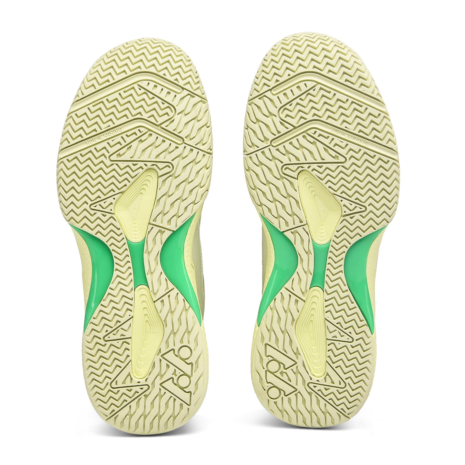 LEFUS Women's Pickleball Shoes - AMZ-P601, Non-Slip, Cushioning, Anti-Torque, Breathable Court Shoes (P601 Lemon, 8)