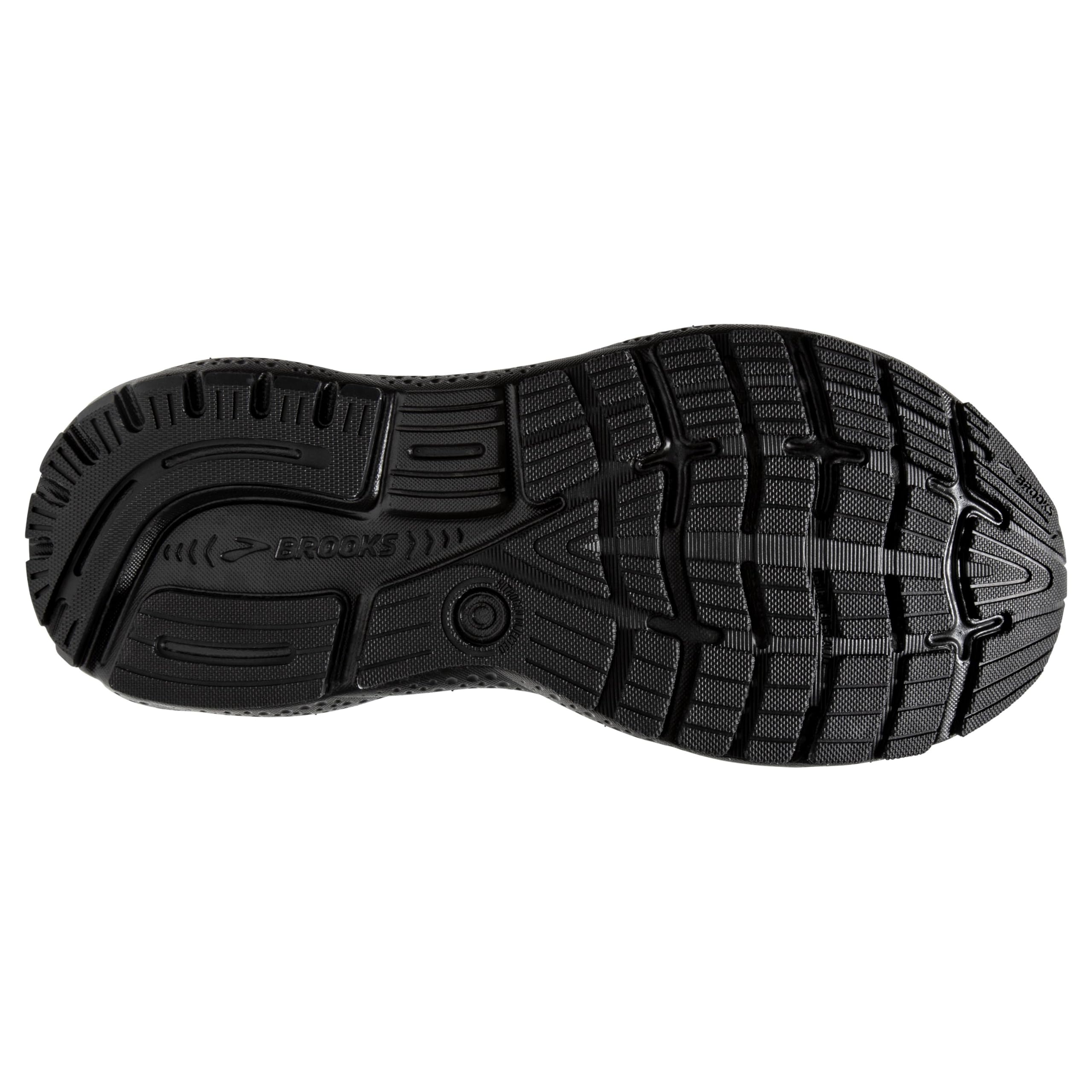 Brooks Women’s Ghost 16 Neutral Running Shoe - Black/Black/Ebony - 8.5 Medium