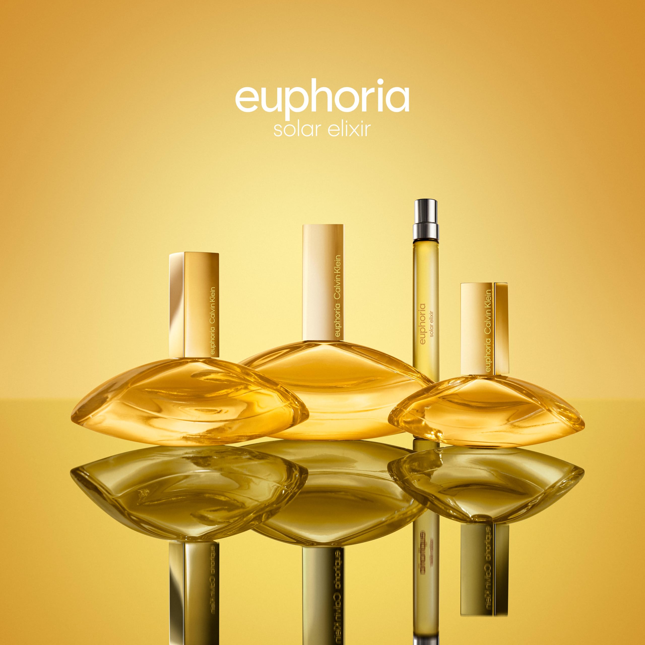 Calvin Klein Euphoria Solar Elixir Parfum Intense worn by Rosalia – Ambery Perfume for Women – With Mango, Golden Orchid, Vanilla & Cedarwood – Long-Lasting Fragrance