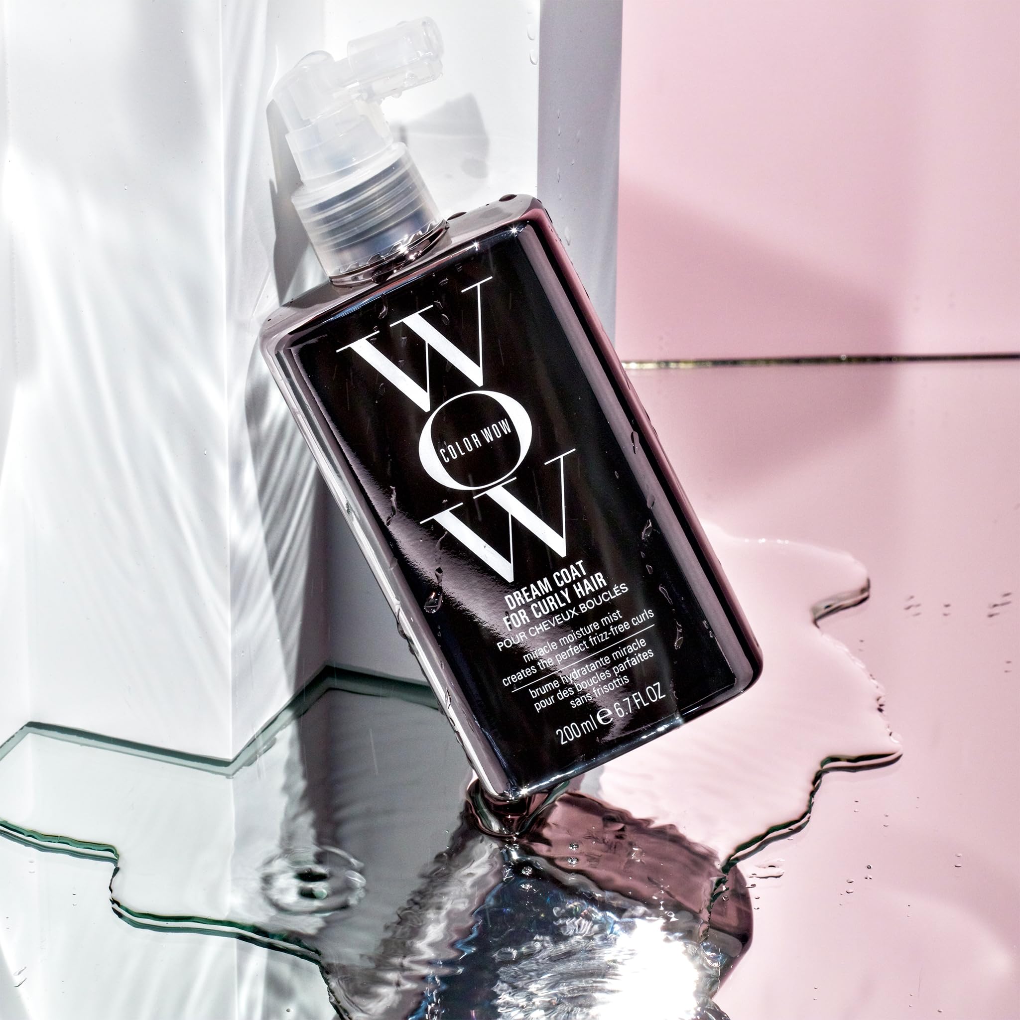 COLOR WOW Dream Coat for Curly Hair – Frizz-Free Curls Made Easy, Moisture-Boosting Spray, Curl-Enhancing Formula