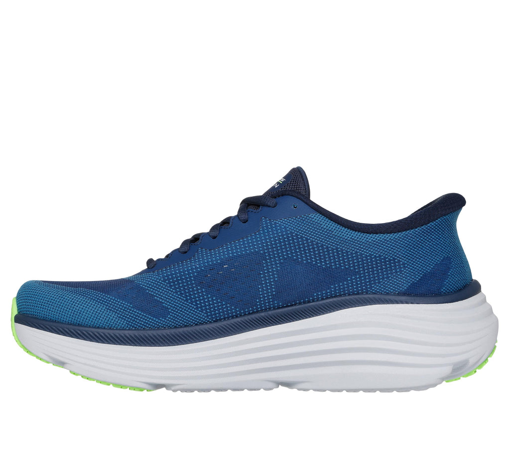 Skechers Men's Hands Free Slip-ins Max Cushioning Endeavour - Exciton Sneaker, Navy, 10.5