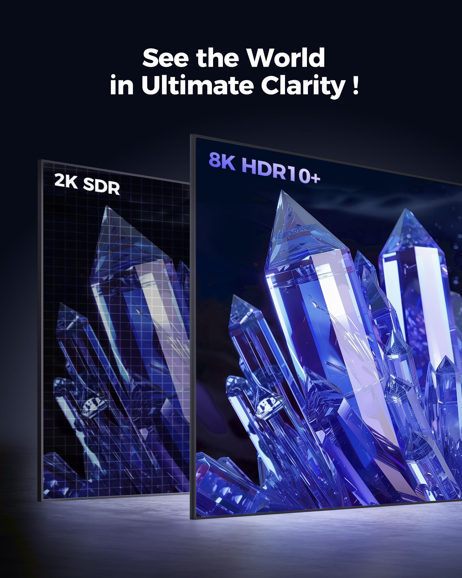 Silkland 10K 8K HDMI 2.1 Cable 15FT, [4K@240Hz 144Hz, 8K@60Hz, 2K@240Hz] Ultra High Speed HDMI Cable 48Gbps, HDR10+, eARC, HDCP 2.3, Compatible for Xbox/PS5/PS4/Roku TV