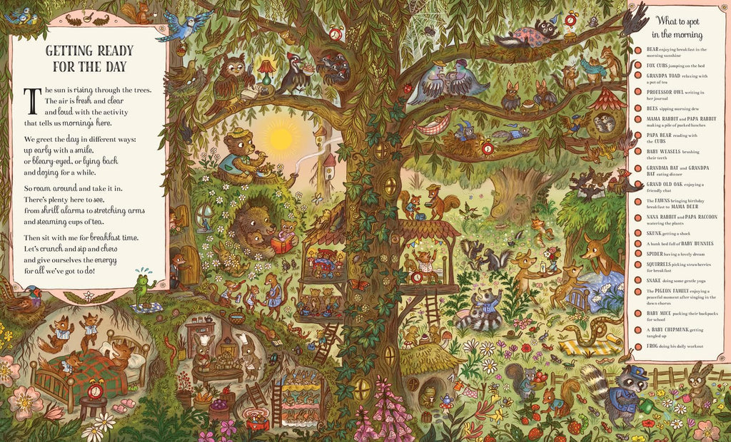 It's Busy Down in the Woods Today: Friends to Meet, Places to Explore, and Over 100 Things to Find (Brown Bear Wood)