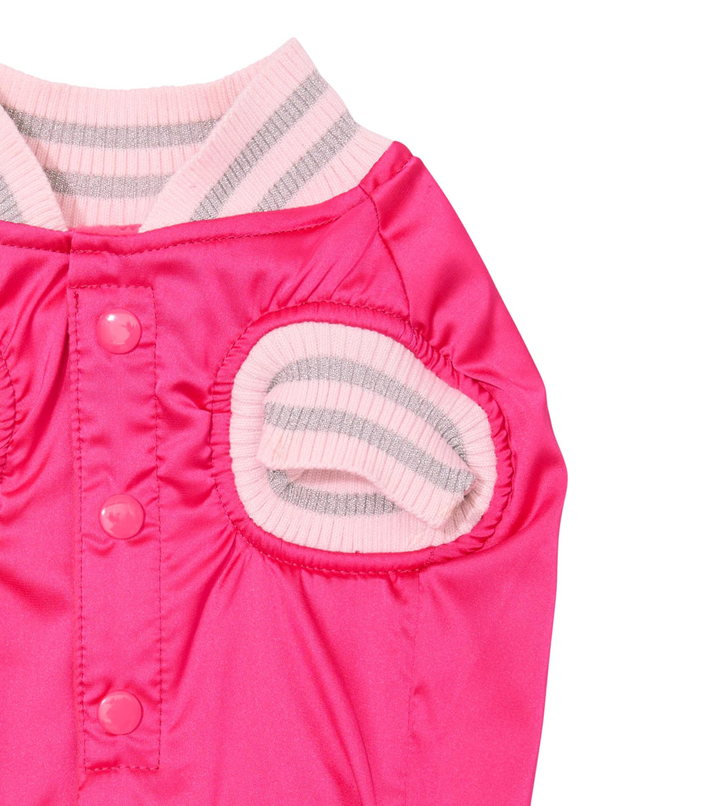 Victoria's Secret Pink | Elle Pet Varsity Jacket, Enchanted Pink, M