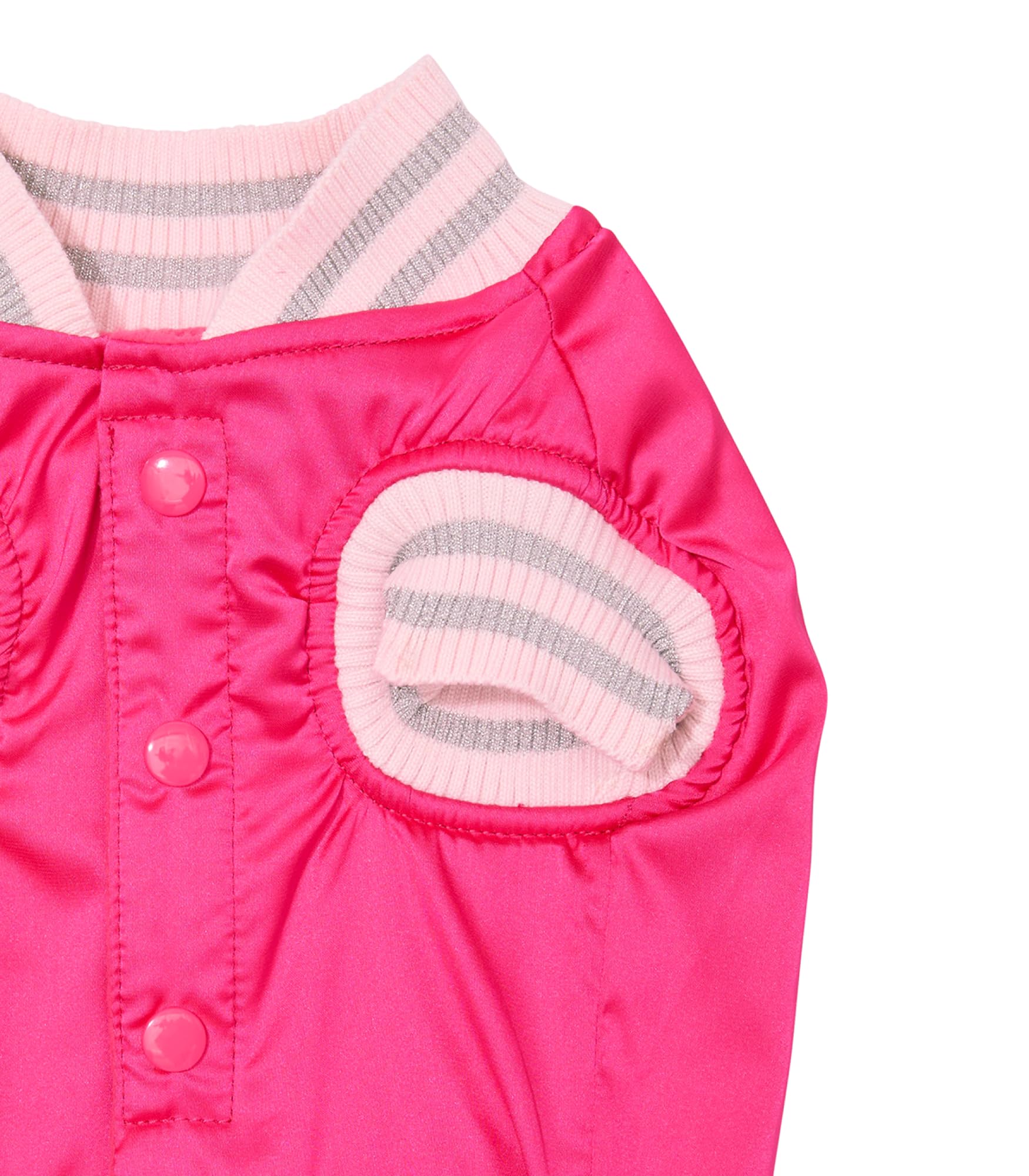 Victoria's Secret Pink | Elle Pet Varsity Jacket, Enchanted Pink, M