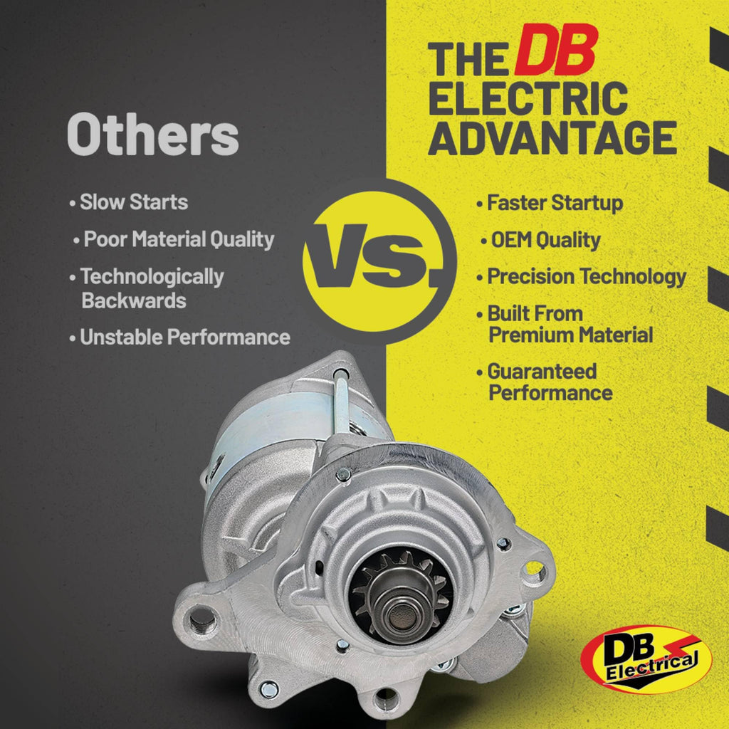 DB Electrical 410-14050 New Starter Compatible with/Replacement for Ford Truck Diesel 6.0L F Series 03-07, Excursion 03-05, 6.0 Diesel F250 - F550 Super Duty 03-06, Van 04-10 IMI25010-001 SA-904