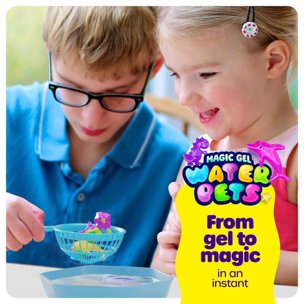 Dan&Darci Aqua Fairy Water Gel Kit for Kids - Magic Elf Toy Kits - Waters Pets - DIY Squishy Maker Set - Craft for Kids - Make Your Own Squishies Toys Crafts for Boys & Girls