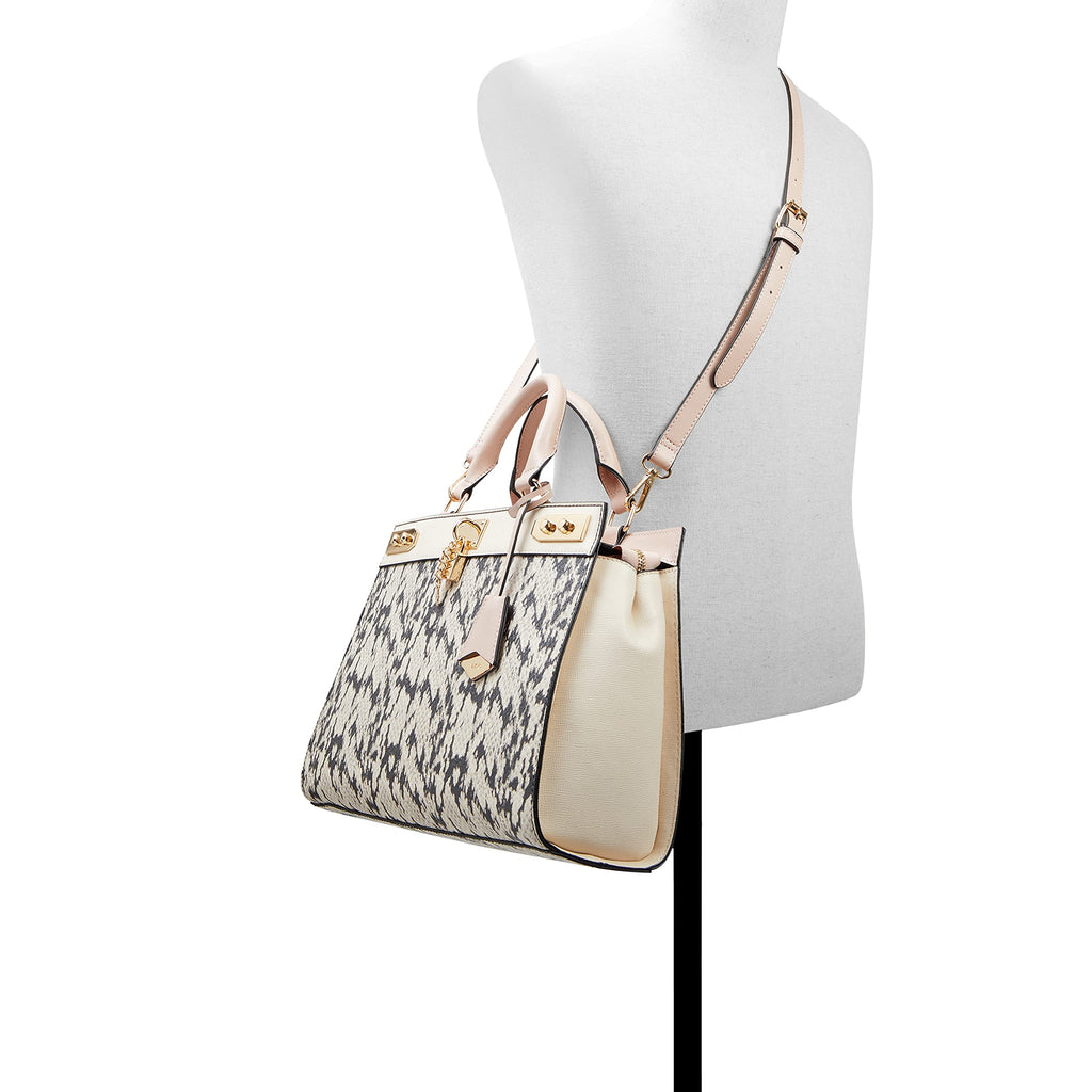 ALDO Women's Dreiddaa Tote Bag, Black/White
