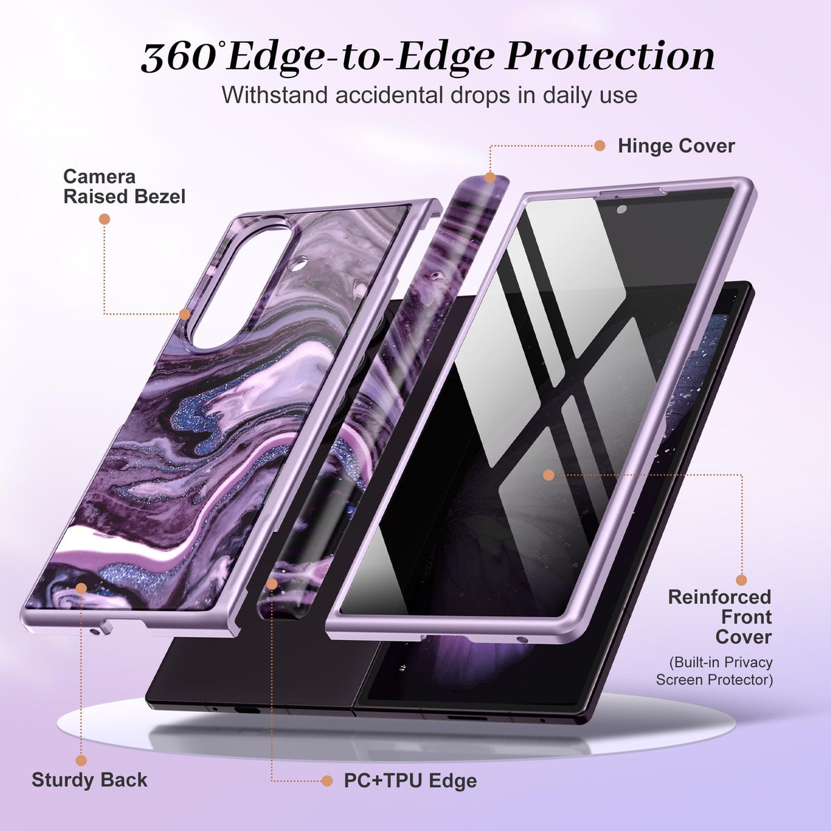 GVIEWIN for Samsung Galaxy Z Fold 8 Ultra Case Compatible with Magsafe
