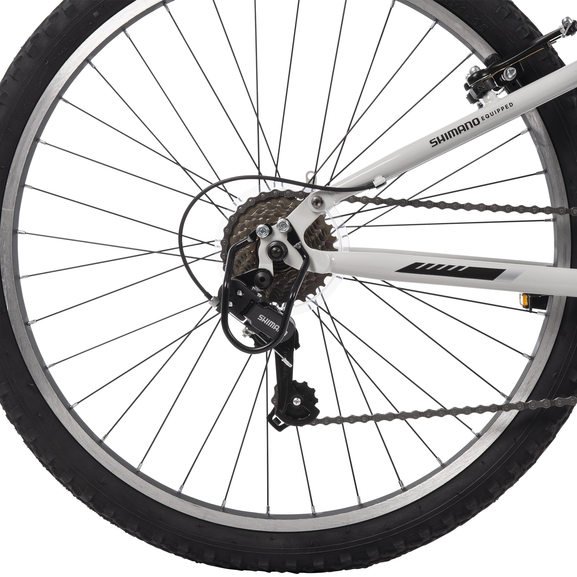 Huffy Stone Mountain Mens 26 Inch Mountain Bike, Cloudy Grey Gloss Frame, 21-Speed Shimano Twist Shifting, Dual Suspension, Comfort Saddle | 20"/24"/26" Sizes, 6-21 Speeds, Dual Suspension Available |