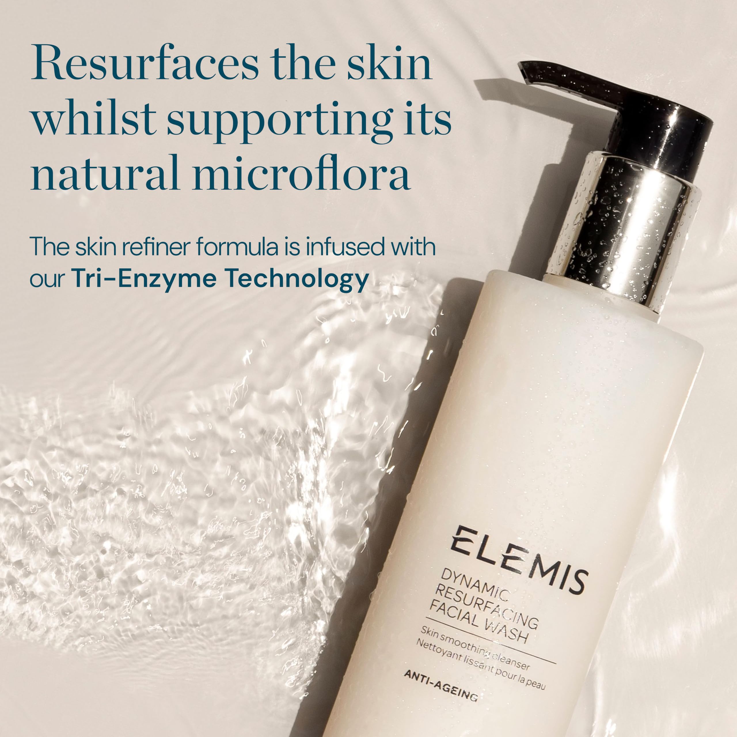 ELEMIS Dynamic Resurfacing Facial Wash, Exfoliating Cleanser, 200ml