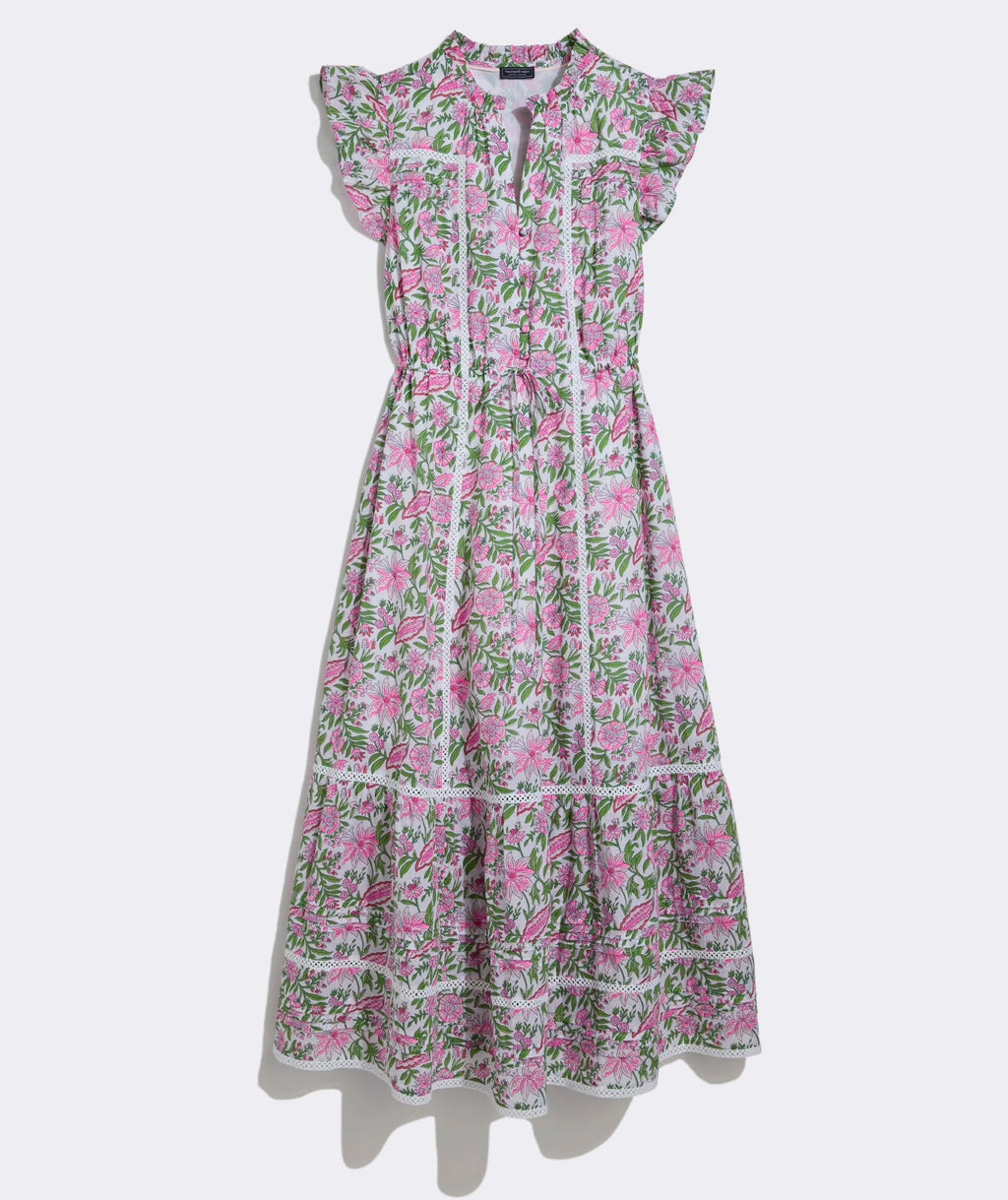 vineyard vines Abigail Dress, White Bayley Block, XS