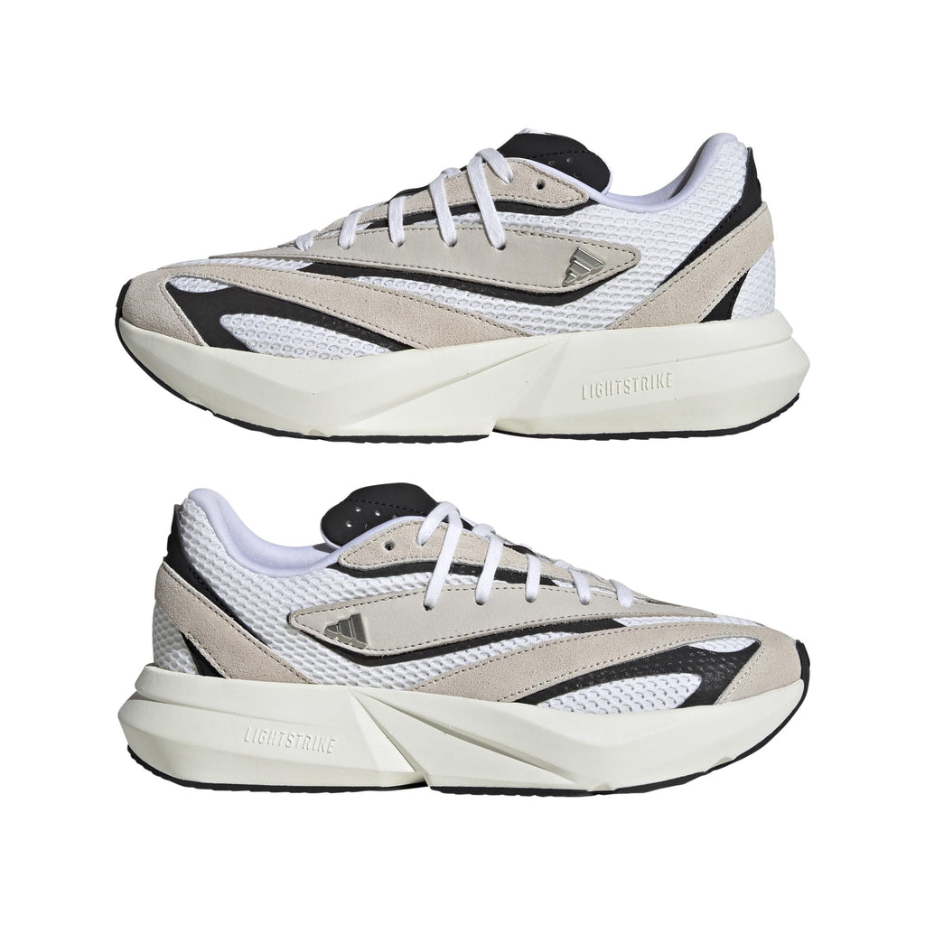 Adidas Womens Lightstride Sportswear, Alumina/Silver Metallic/Black, 8
