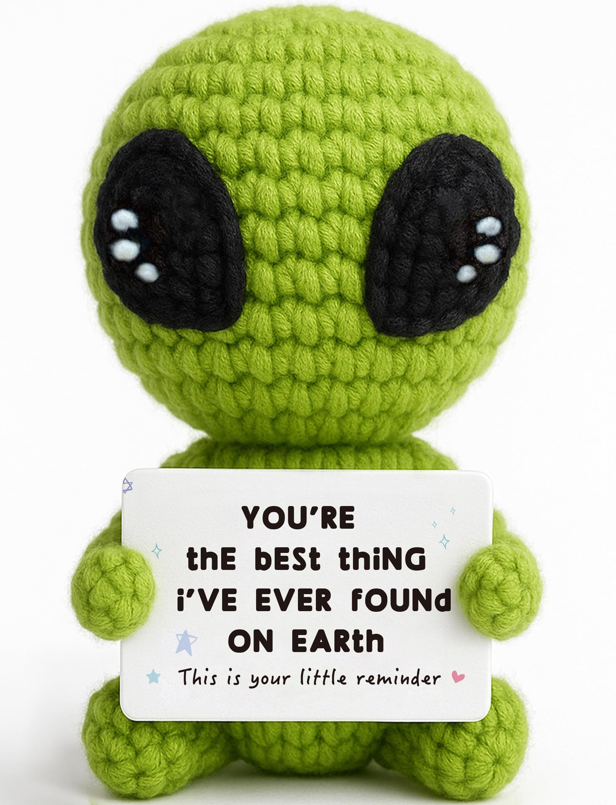 Gifts for Him Her Boyfriend Girlfriend Crochet Alien Valentine's Day Anniversary Birthday Funny Romantic Gifts My Love Men Women Husband Wife