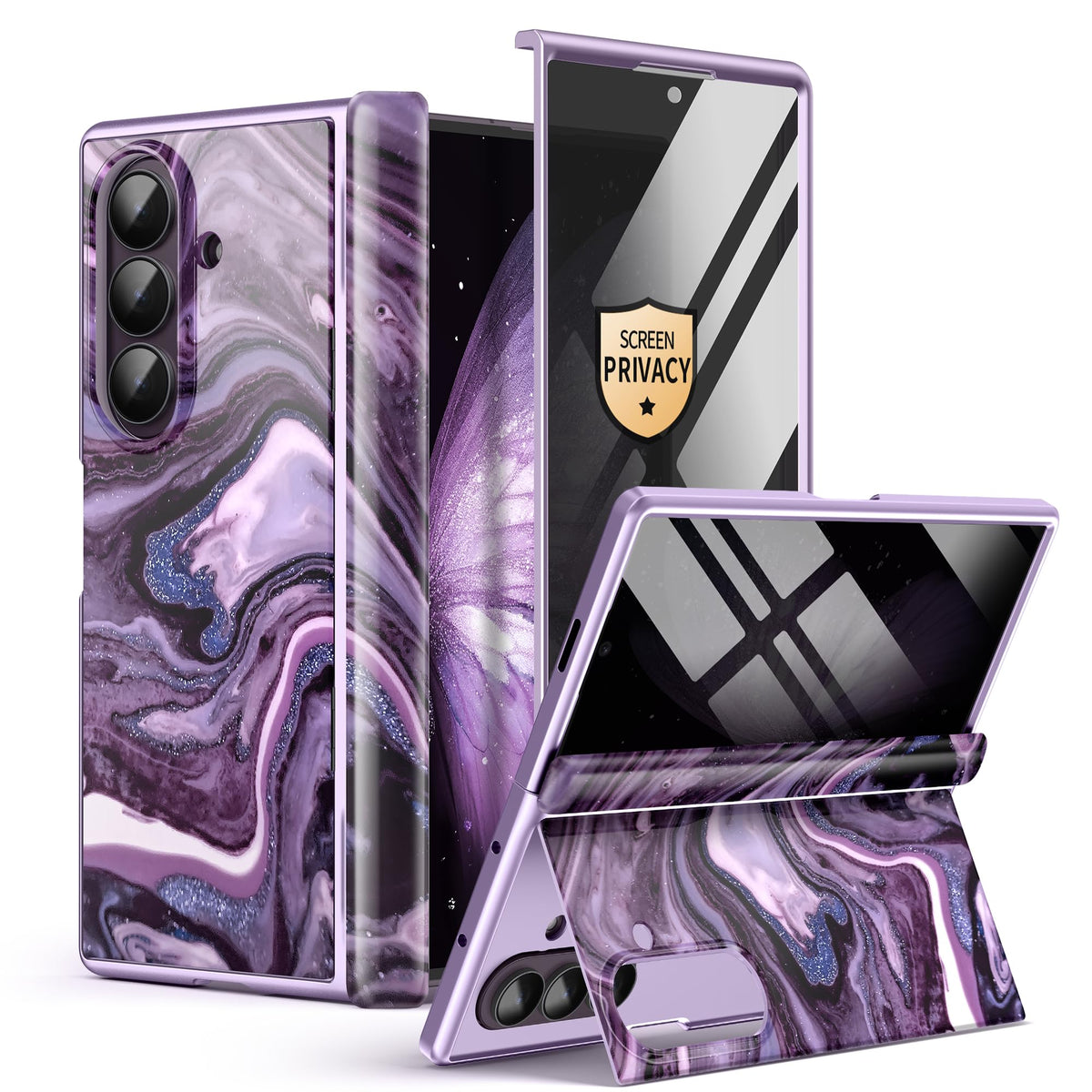 GVIEWIN for Samsung Galaxy Z Fold 8 Ultra Case Compatible with Magsafe