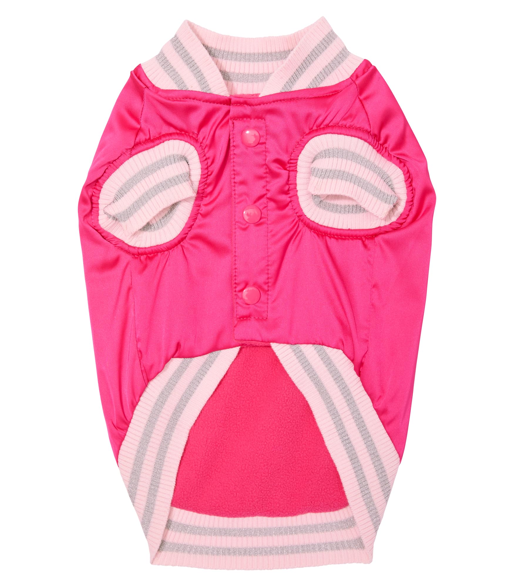 Victoria's Secret Pink | Elle Pet Varsity Jacket, Enchanted Pink, M
