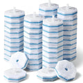 Disposable Toilet Wand Refill Compatible with Clorox Toilet Brush, 50 Count Disposable Heads for Deep Cleaning