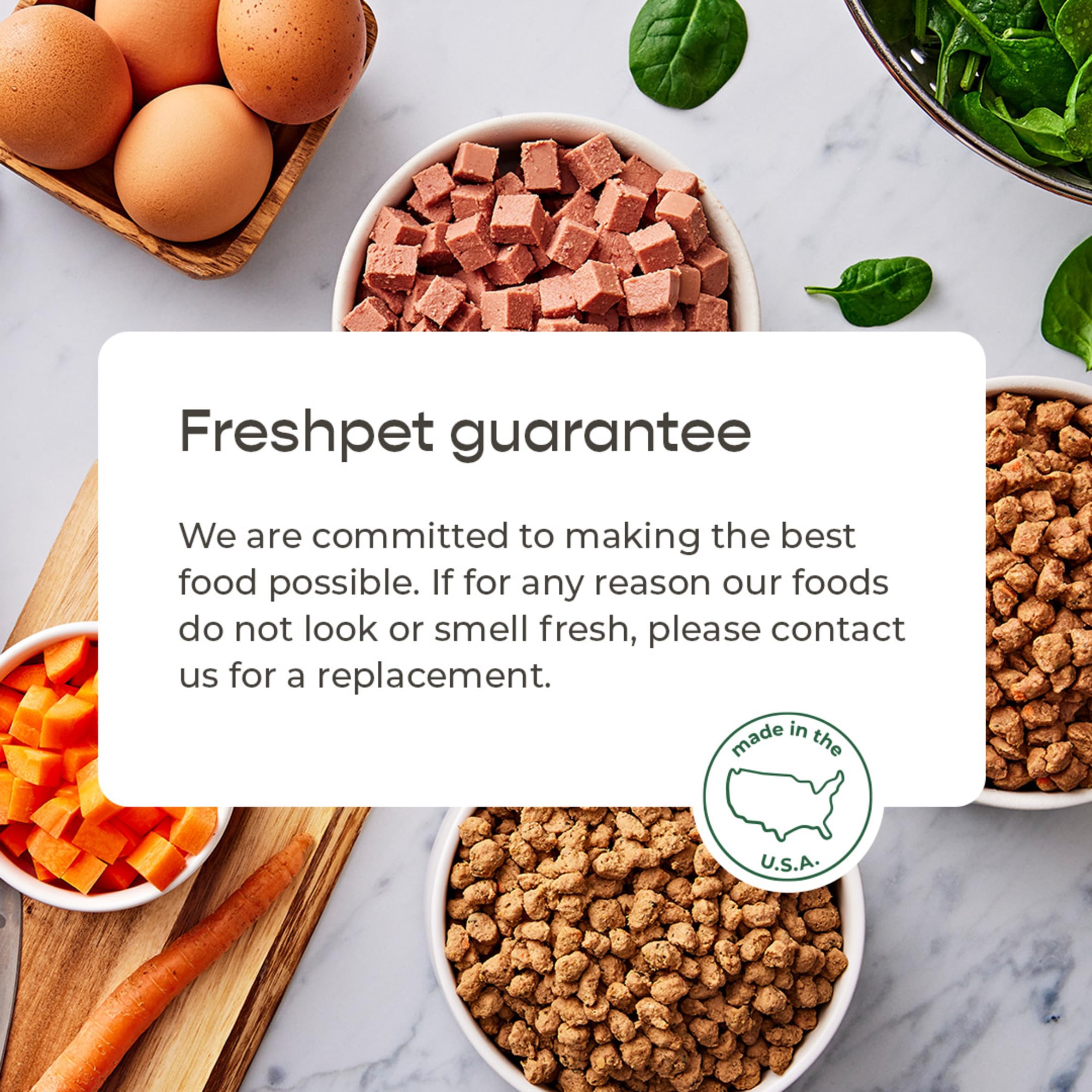 Fresh Pet Select Roasted Refrigerated Meals for Cats Chicken With Carrots and Spinach Recipe, 1 lb