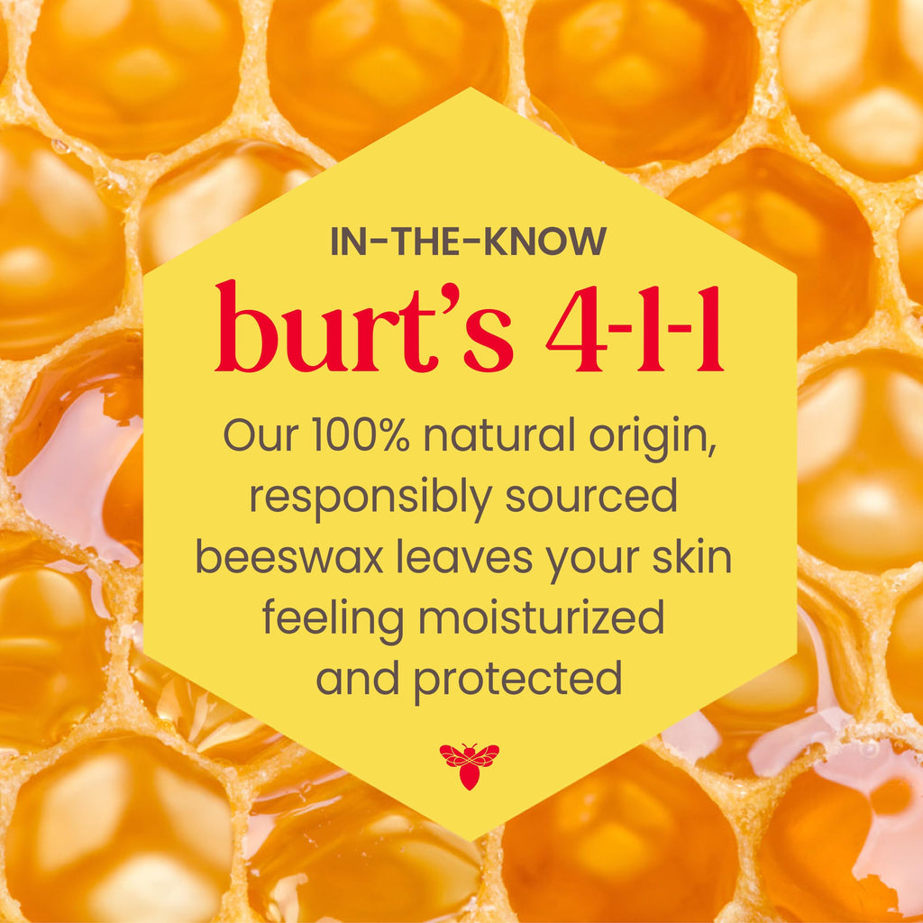 Burt's Bees Shimmer Lip Tint Set for Valentine's Day Gifts, Tinted Lip Balm Stick, Moisturizing for All Day Hydration with Natural Origin Glowy Pigmented Finish & Buildable Color, Caramel (4-Pack)