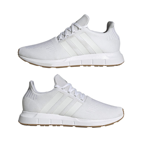 Adidas Mens Swift Run White/White/Core Black 7