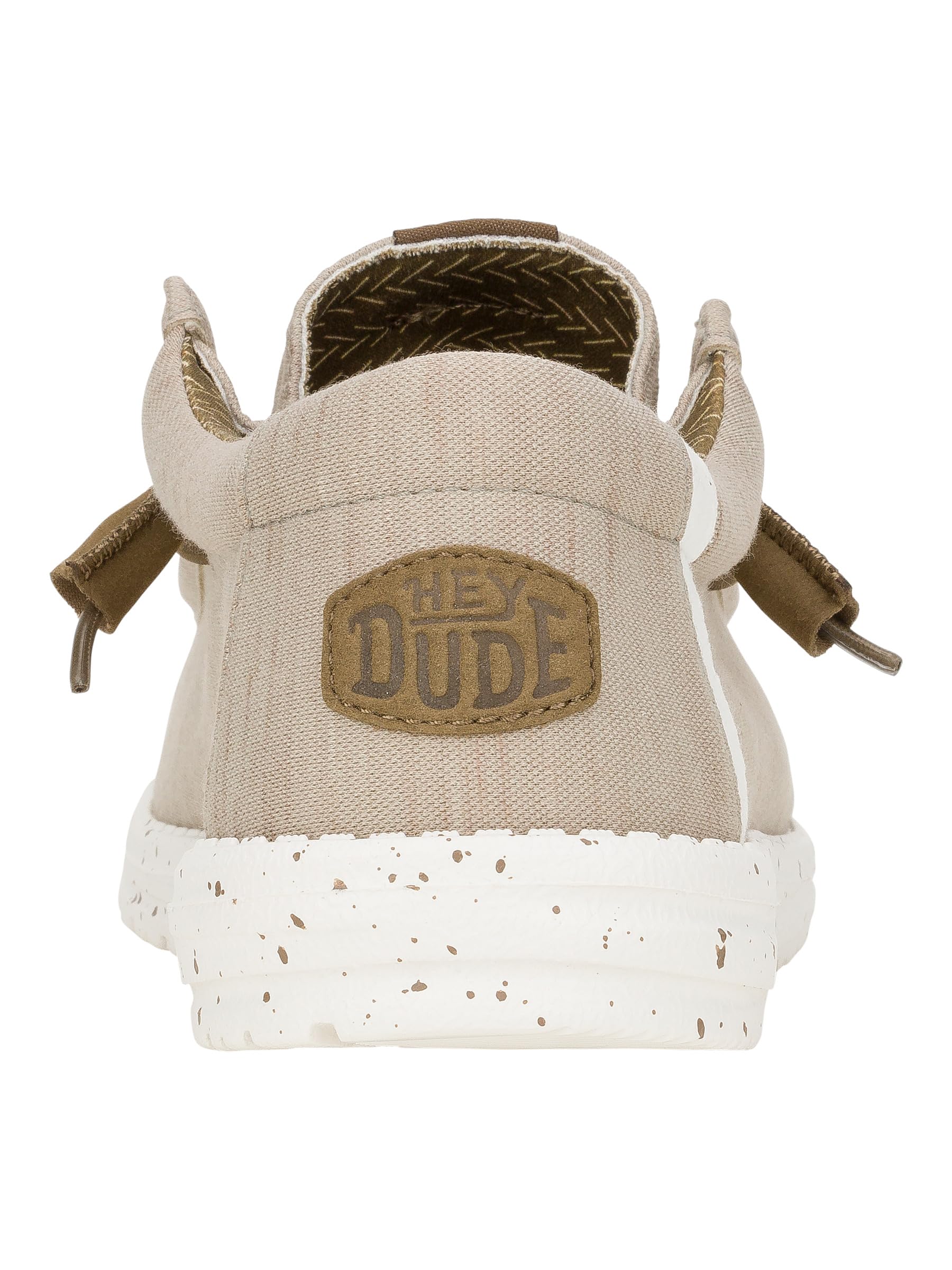 HEYDUDE Men's Wally Stretch Fleece Quarry Size 11, Men’s Shoes, Men's Slip-on Loafers, Comfortable & Light-Weight