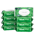 Cottonelle GentlePlus Flushable Wet Wipes with Aloe & Vitamin E, 8 Flip-Top Packs, 42 Wipes Per Pack (336 Total Wipes), Packaging May Vary
