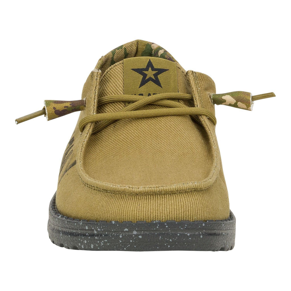 HEYDUDE Wendy US Armed Forces, Navy, Army, Womens Shoes, Womens Slip-on Loafers, Comfortable & Light-Weight