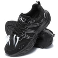 Ablanczoom Men's Walking Shoes Comfortable Breathable Non Slip Lightweight Sneakers for Gym Workout Casual Athletic All Black
