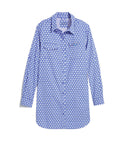 vineyard vines Hartley Harbor Cover-Up, Block Print Blue, 2