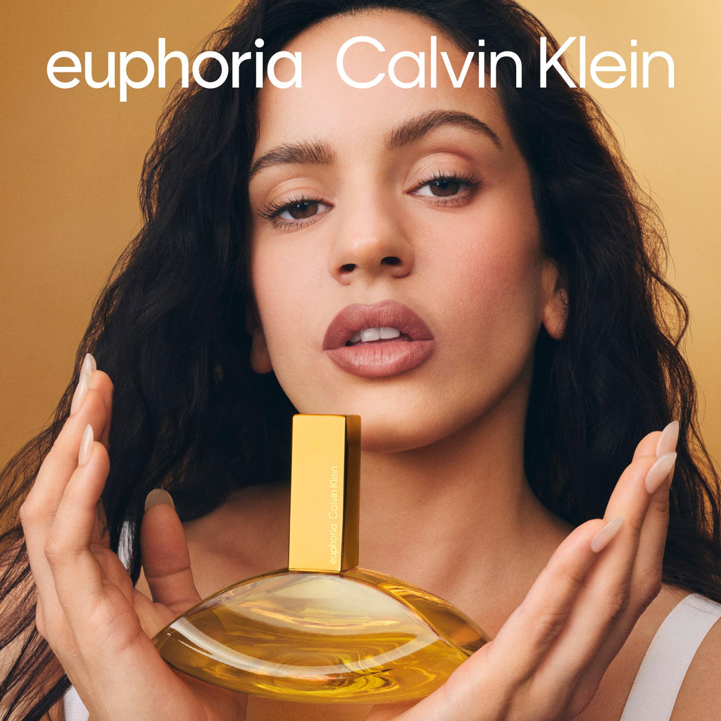 Calvin Klein Euphoria Solar Elixir Parfum Intense worn by Rosalia– Ambery Perfume for Women – With Mango, Golden Orchid, Vanilla & Cedarwood – Long-Lasting Fragrance