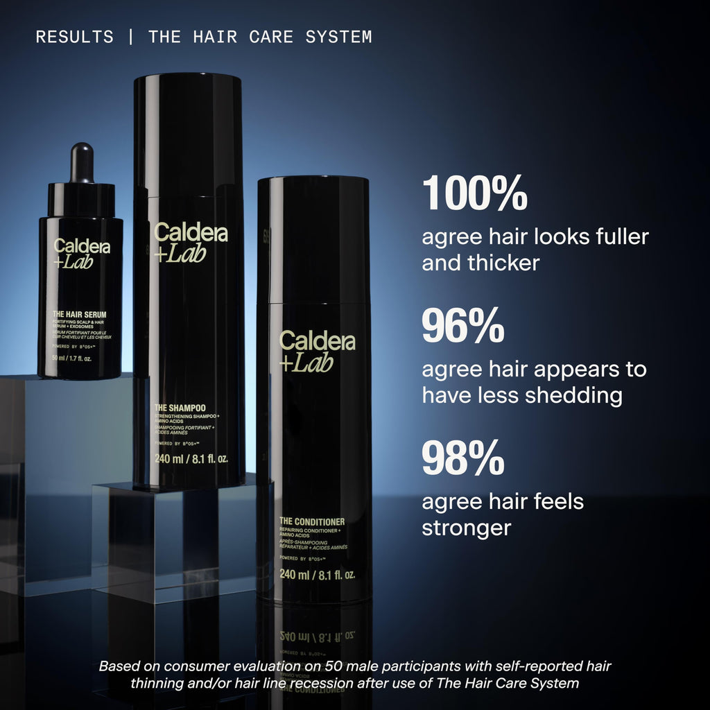 Caldera + Lab The Conditioner | For Men, Repairing + Amino Acids, 8.1 Fl Oz