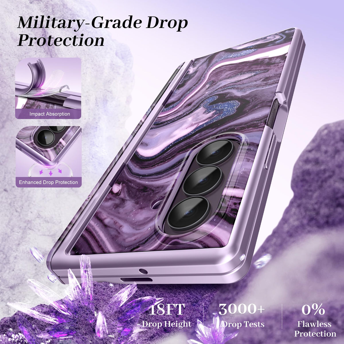 GVIEWIN for Samsung Galaxy Z Fold 8 Ultra Case Compatible with Magsafe