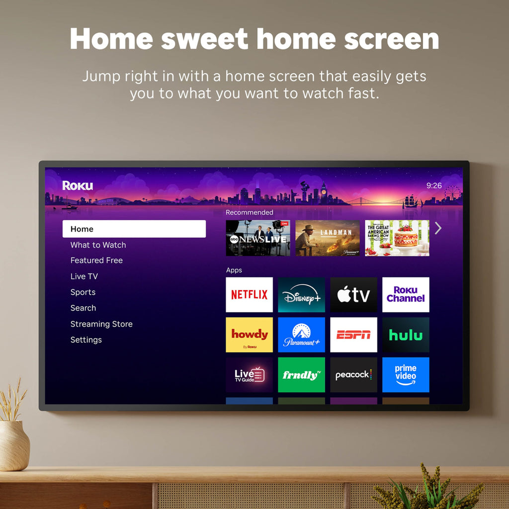 Roku Streaming Stick Plus - 4K & HDR Roku Streaming Device for TV with Voice Remote - Free & Live TV