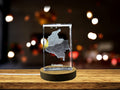 Title: Map Collection: Colombia 3D Engraved Crystal 3D Engraved Crystal Keepsake/Gift/Decor/Collectible/Souvenir (X-Large)